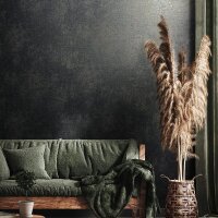 Tapete Schwarz, Anthrazit Novamur Vliestapete (82390)