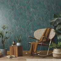 Tapete Gr&uuml;n, Petrol Guido Maria Kretschmer...