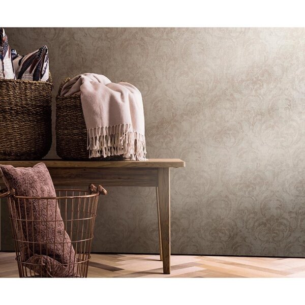 Tapete Beige, Creme, Braun Novamur Vliestapete (82387)