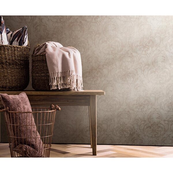 Tapete Beige, Creme, Braun Novamur Vliestapete (82387)