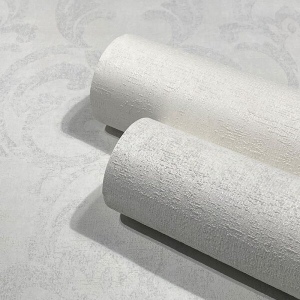 Tapete Beige, Creme, Grau, Silber Novamur Vliestapete (82386)