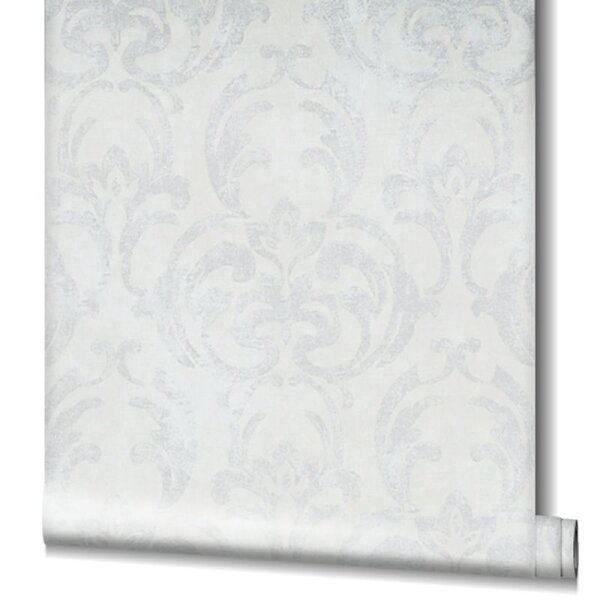 Tapete Beige, Creme, Grau, Silber Novamur Vliestapete (82386)