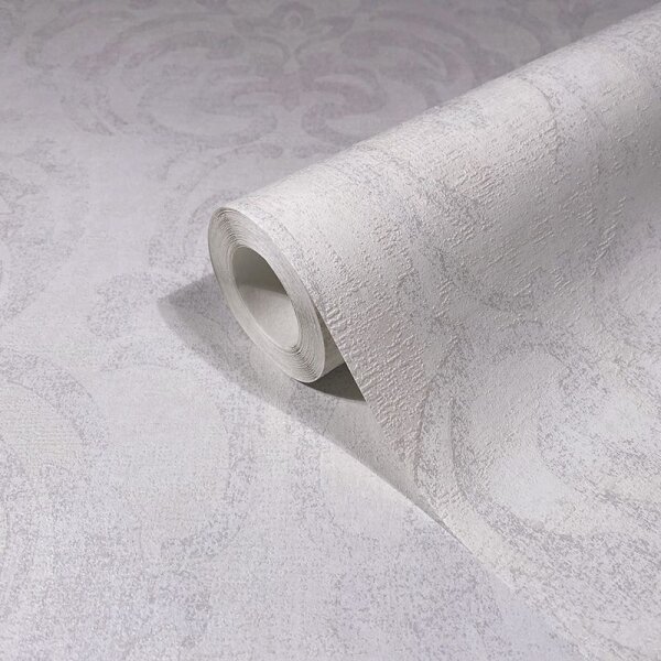 Tapete Beige, Creme, Grau, Silber Novamur Vliestapete (82386)