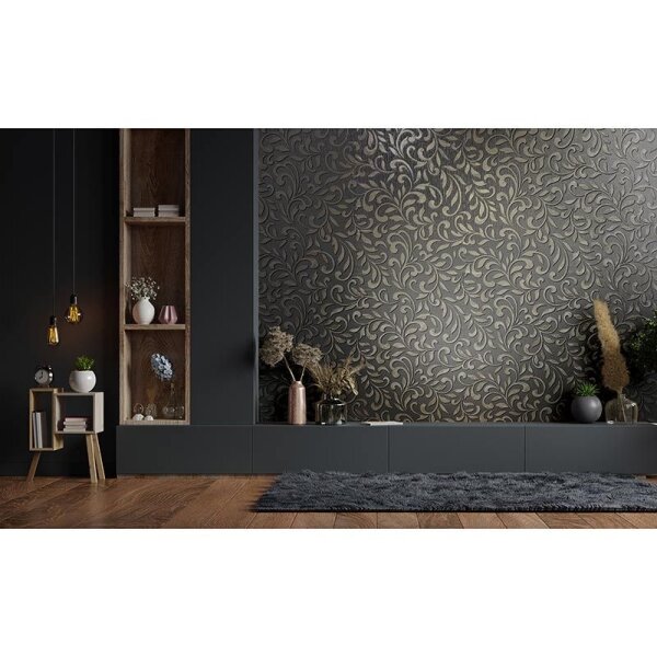 Tapete Grau, Silber Novamur Vliestapete (82385)