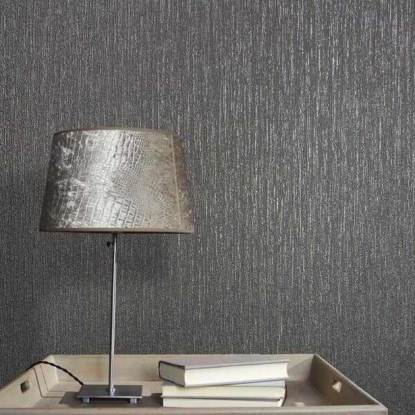 Tapete Grau, Silber Novamur Vliestapete (82382)