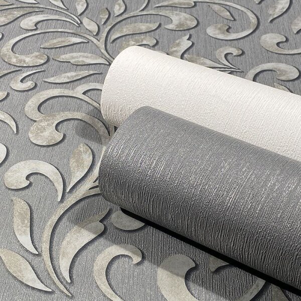 Tapete Weiß Novamur Vliestapete (82380)