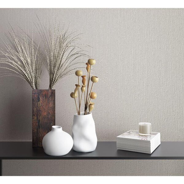 Tapete Weiß Novamur Vliestapete (82380)