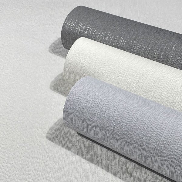 Tapete Weiß Novamur Vliestapete (82379)