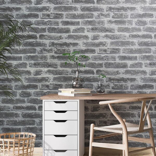 Tapete Grau, Silber Novamur Vliestapete (82378)