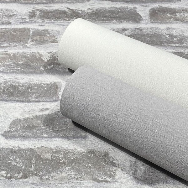 Tapete Grau, Silber Novamur Vliestapete (82378)