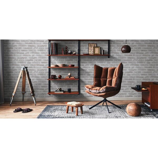 Tapete Grau, Silber Novamur Vliestapete (82378)