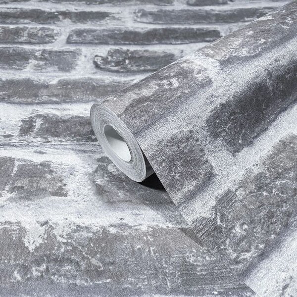 Tapete Grau, Silber Novamur Vliestapete (82378)