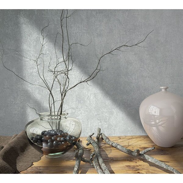 Tapete Grau, Silber Novamur Vliestapete (82376)