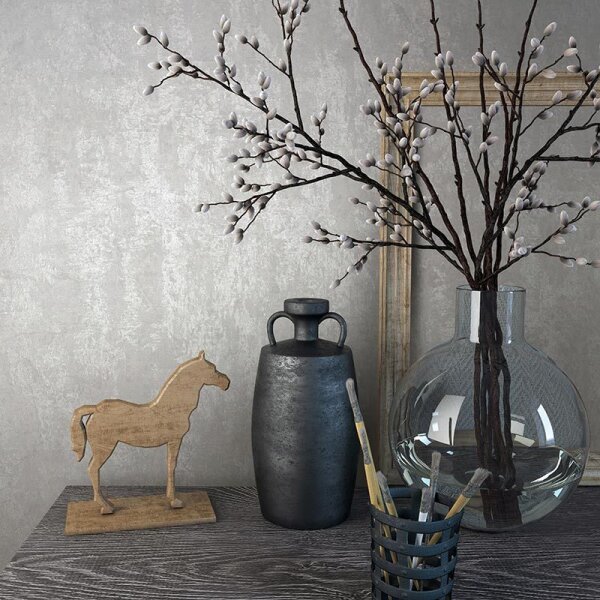 Tapete Weiß Novamur Vliestapete (82374)