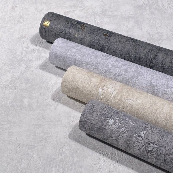 Tapete Gold, Kupfer, Grau, Silber Novamur Vliestapete (82373)