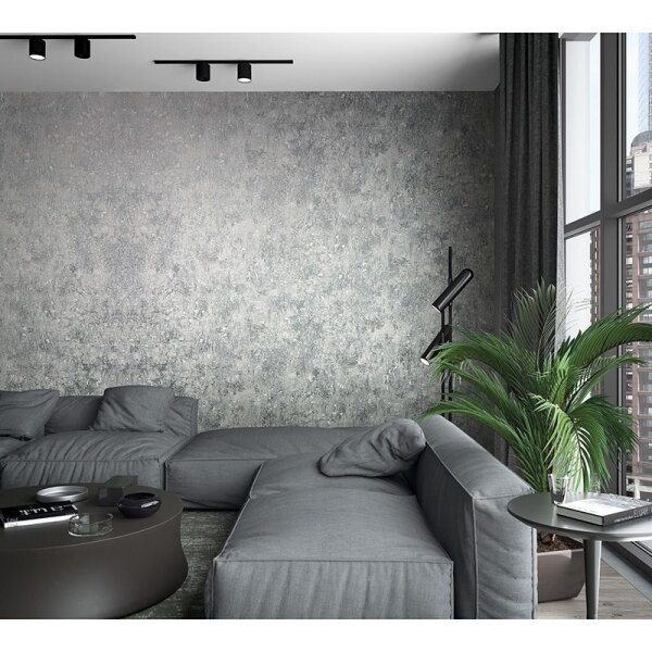 Tapete Grau, Silber Novamur Vliestapete (82372)