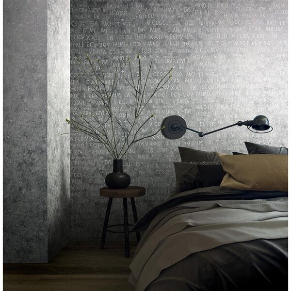 Tapete Grau, Silber Novamur Vliestapete (82372)