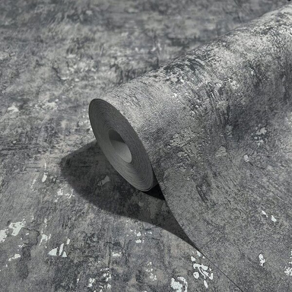 Tapete Grau, Silber Novamur Vliestapete (82372)