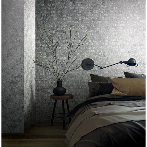 Tapete Grau, Silber Novamur Vliestapete (82372)