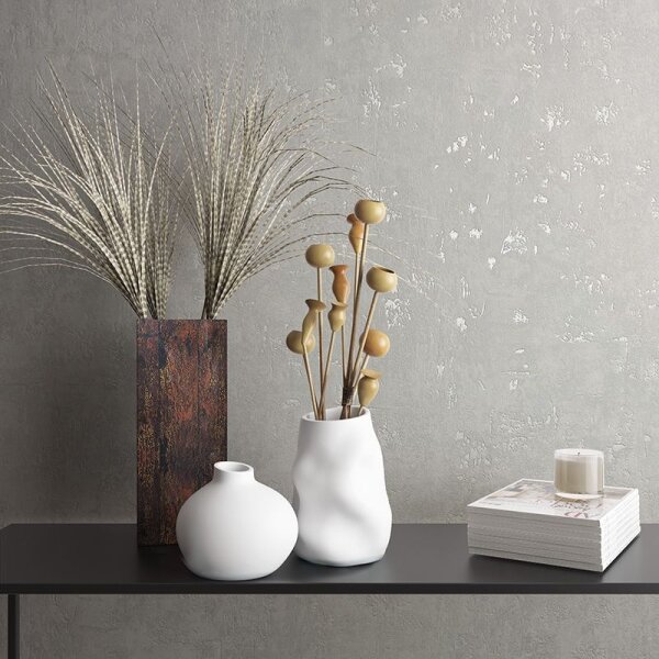 Tapete Grau, Silber Novamur Vliestapete (82369)