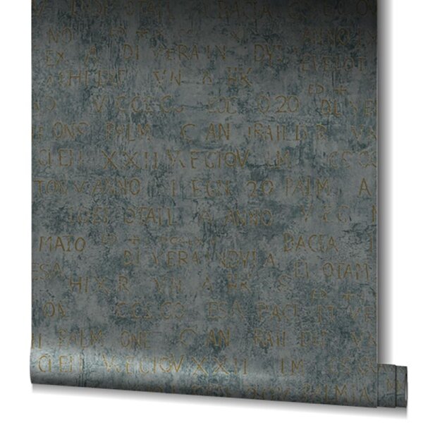 Tapete Gold, Kupfer, Grau, Silber Novamur Vliestapete (82368)