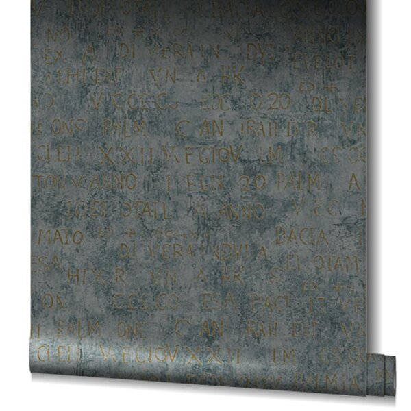 Tapete Gold, Kupfer, Grau, Silber Novamur Vliestapete (82368)