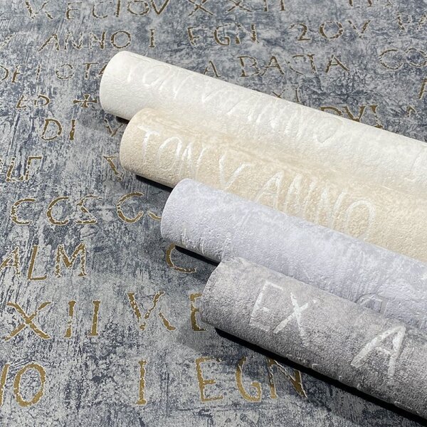 Tapete Gold, Kupfer, Grau, Silber Novamur Vliestapete (82368)