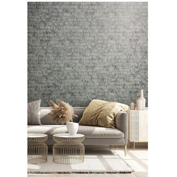 Tapete Grau, Silber Novamur Vliestapete (82367)