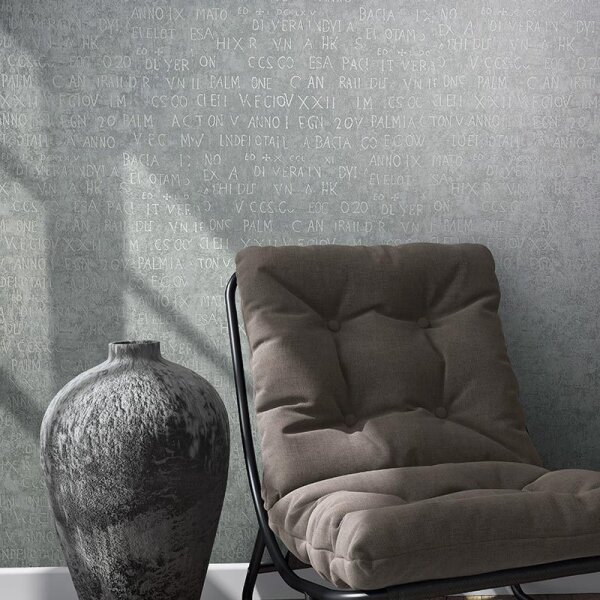 Tapete Grau, Silber Novamur Vliestapete (82366)