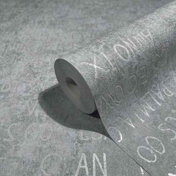 Tapete Grau, Silber Novamur Vliestapete (82366)