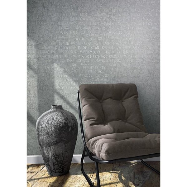 Tapete Grau, Silber Novamur Vliestapete (82366)