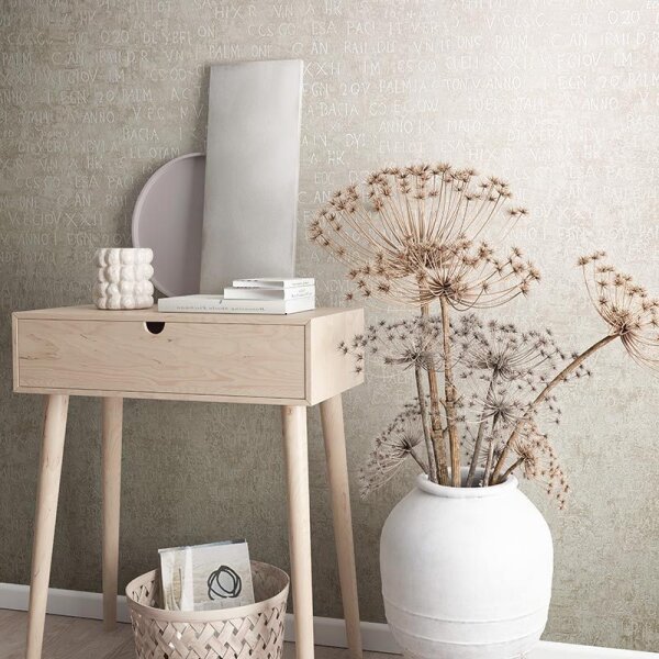 Tapete Beige, Creme Novamur Vliestapete (82365)