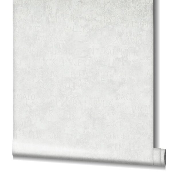 Tapete Grau, Silber, Weiß Novamur Vliestapete (82364)