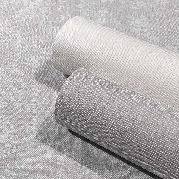 Tapete Grau, Silber Novamur Vliestapete (82363)