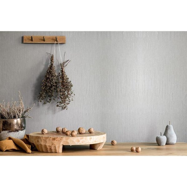 Tapete Grau, Silber Novamur Vliestapete (82363)