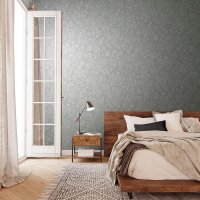 Tapete Grau, Silber Novamur Vliestapete (82359)