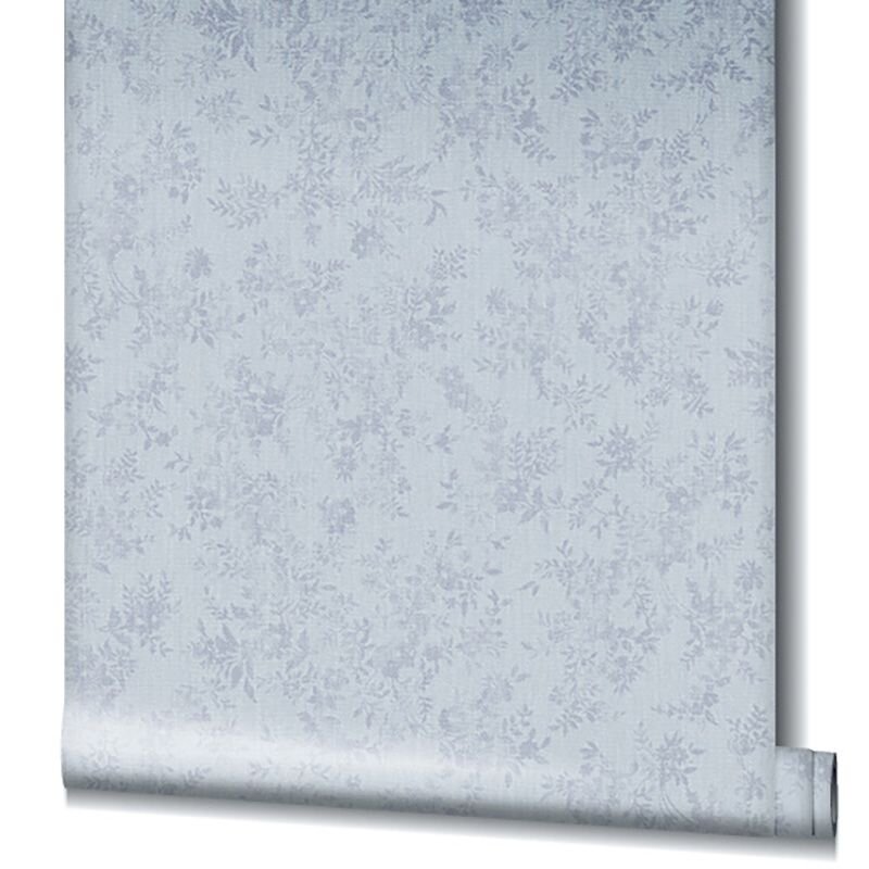 Tapete Blau, Lila, Flieder, Pastellfarben Novamur Vliestapete (82358)