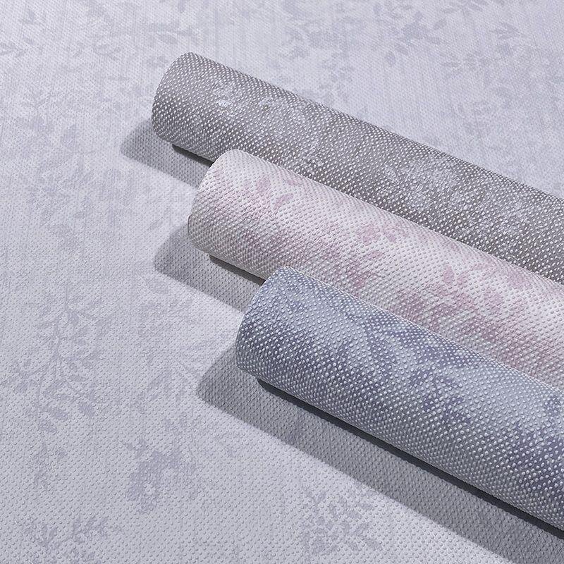 Tapete Blau, Lila, Flieder, Pastellfarben Novamur Vliestapete (82358)