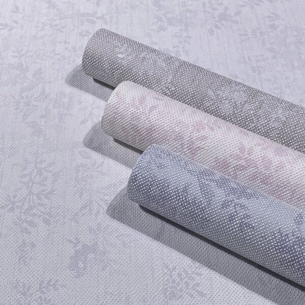 Tapete Grau, Silber, Pastellfarben Novamur Vliestapete (82356)