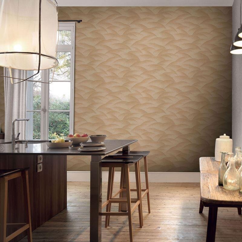 Tapete Gold Guido Maria Kretschmer Vliestapete (1037230)