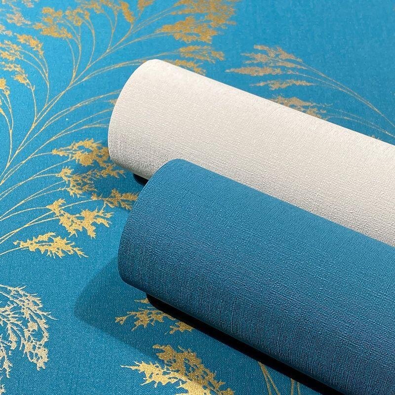 Tapete Blau, Grün, Petrol Novamur Vliestapete (82351)