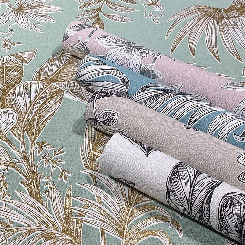 Tapete Grau, Silber, Rosa, Rose Novamur Vliestapete (82339)