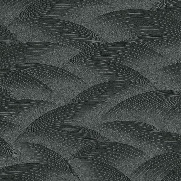 Tapete Schwarz, Anthrazit Guido Maria Kretschmer Vliestapete (1037215)
