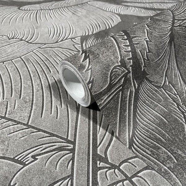 Digitaldruck-Tapete Grau, Silber Novamur (81602)