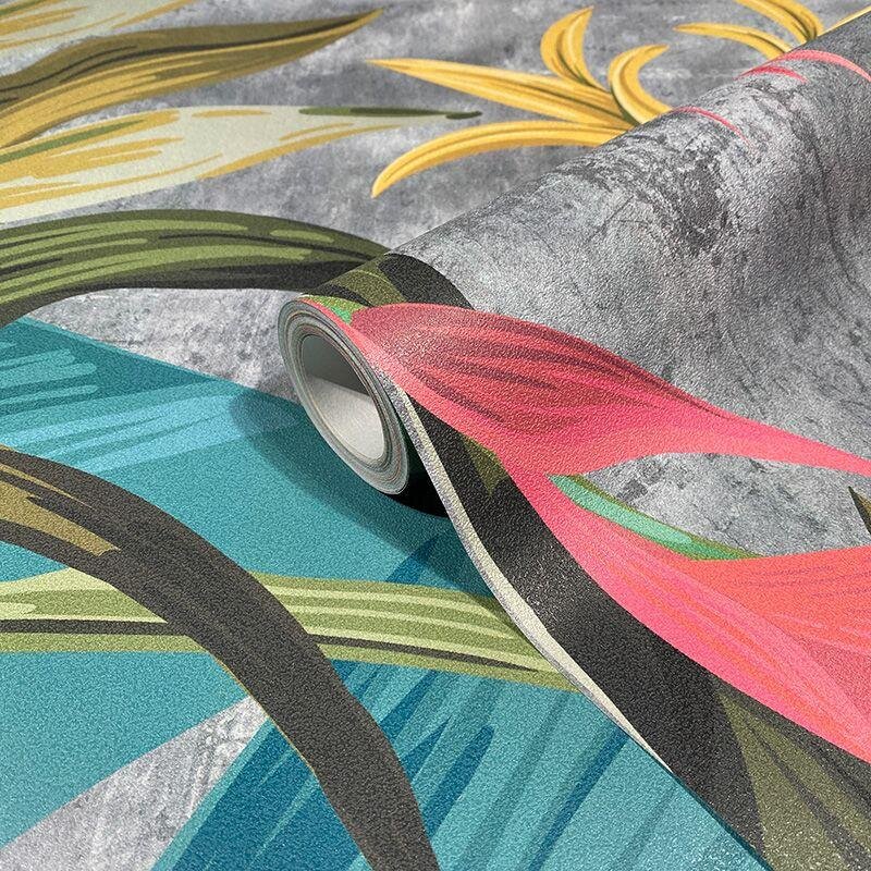 Digitaldruck-Tapete Bunt, Grau, Silber Novamur (81601)