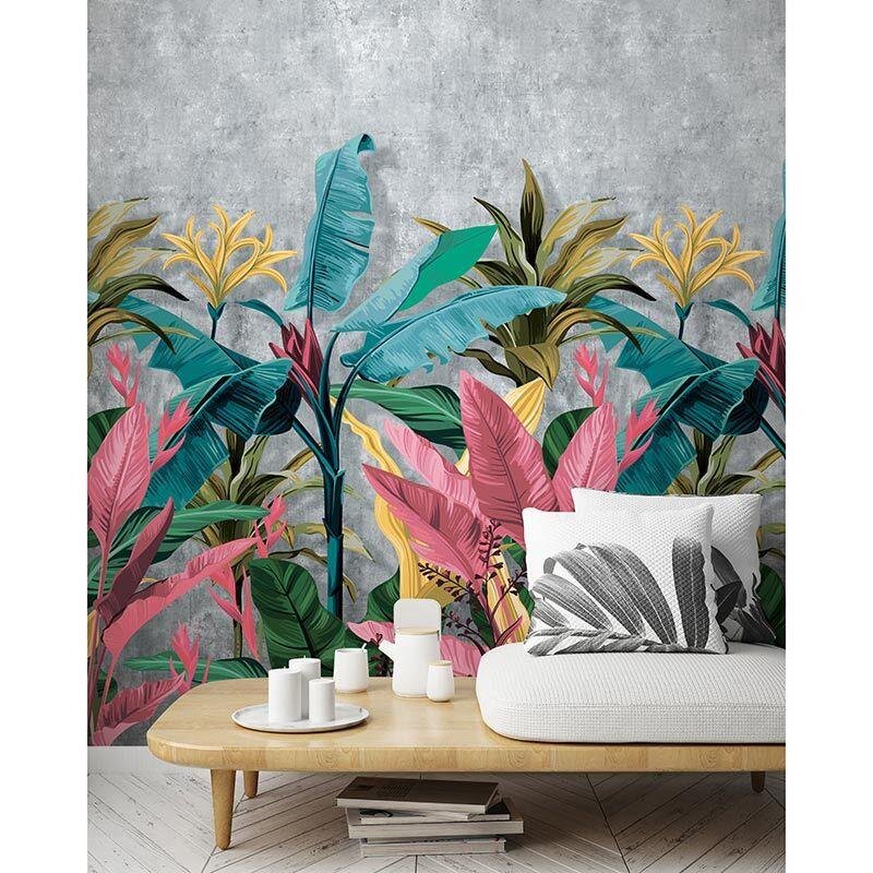 Digitaldruck-Tapete Bunt, Grau, Silber Novamur (81601)