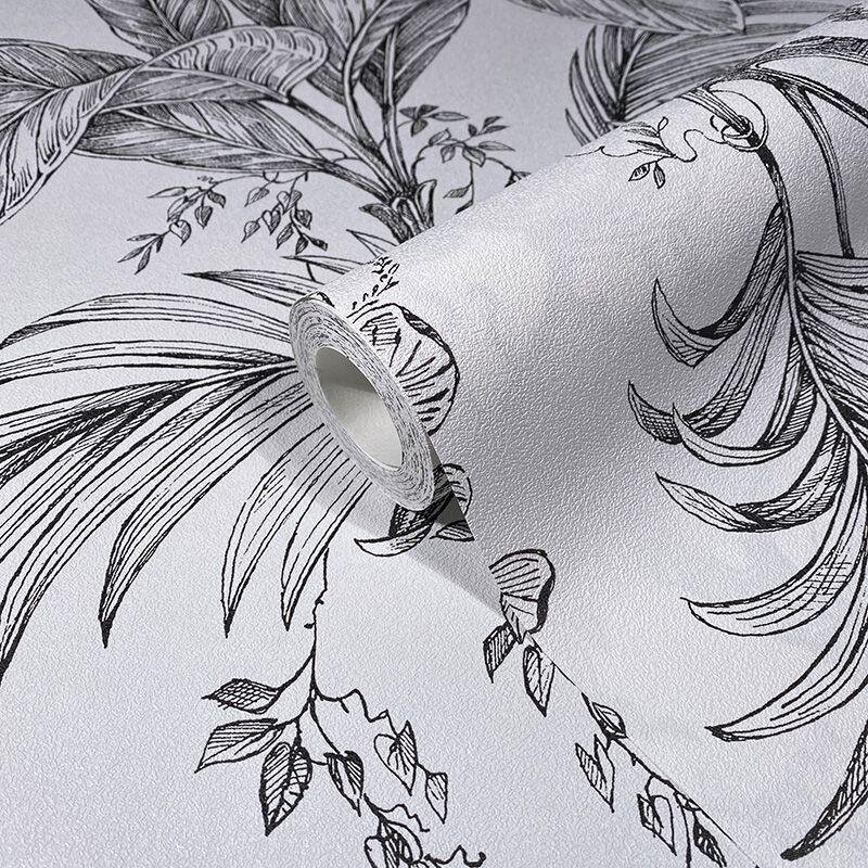 Digitaldruck-Tapete Schwarz-Weiß Novamur (81600)