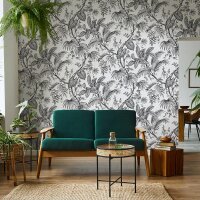 Digitaldruck-Tapete Schwarz-Wei&szlig; Novamur (81600)