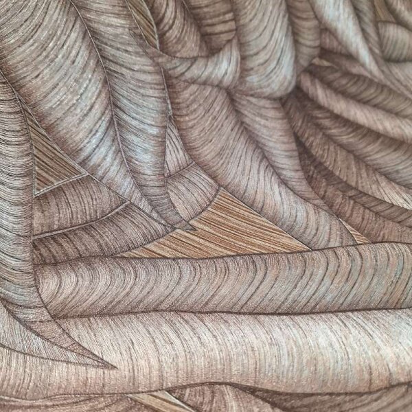 Tapete Braun, Bronze Guido Maria Kretschmer Vliestapete (1037148)