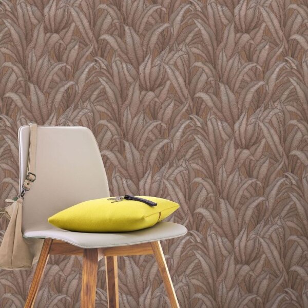 Tapete Braun, Bronze Guido Maria Kretschmer Vliestapete (1037148)